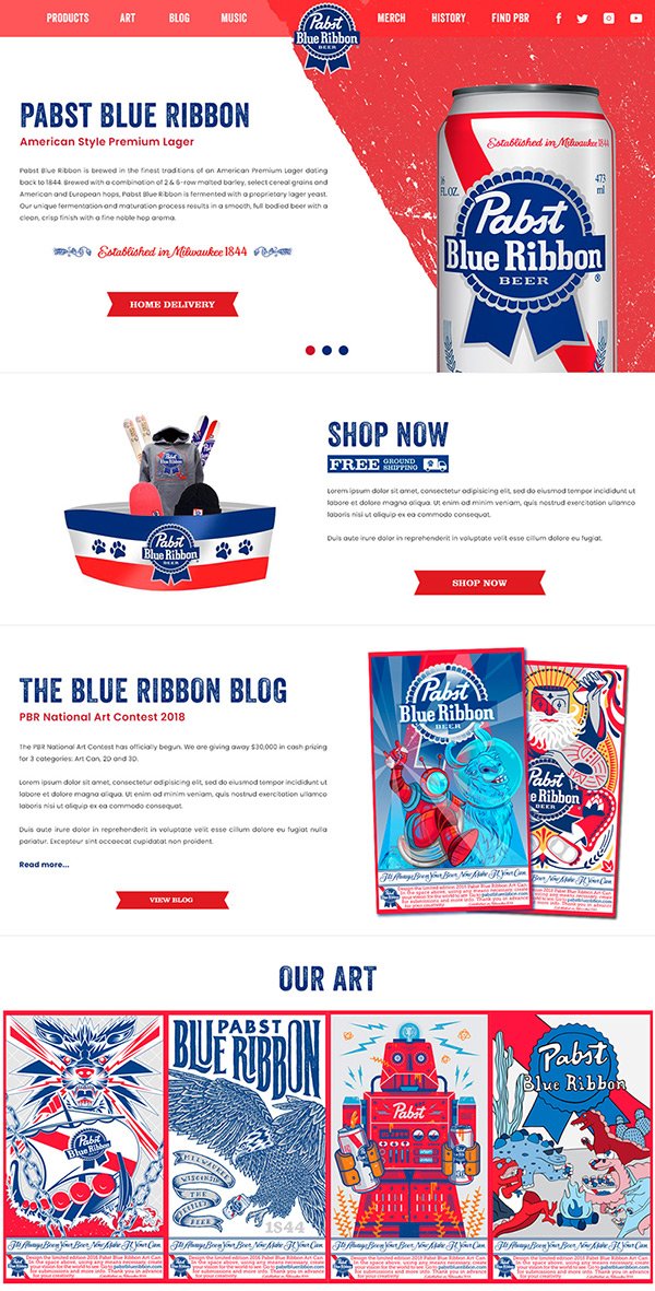 Pabst Blue Ribbon